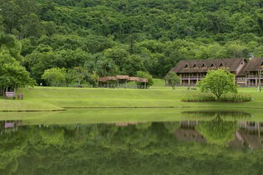 Brezilya manzaraları tatil için hacienda, Rio Grande do Sul, Brezilya