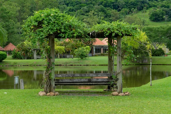 Paisagens Brasileiras Hacienda Para Férias Rio Grande Sul Brasil — Fotografia de Stock