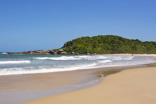 Braziliaanse Kuststad Stranden Van Praia Quatro Ilhas Santa Catarina Brazilië — Stockfoto