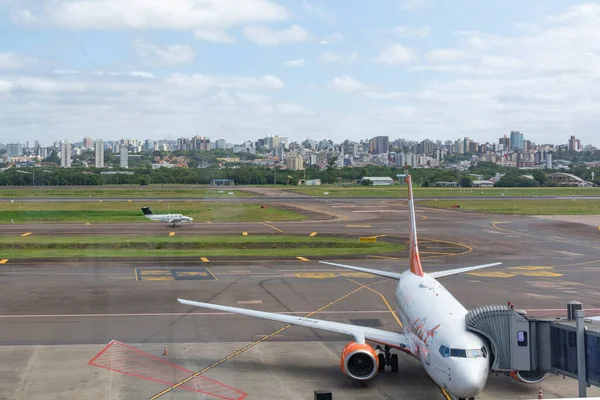 Porto Alegre Brazília 2021 December Gol Brazilian Airlines Porto Alegre — Stock Fotó