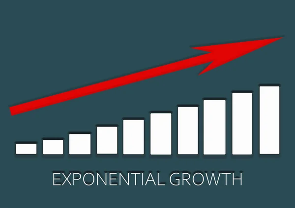 Red Graph Growing Movement Growth Progress Business Concept Charts ...