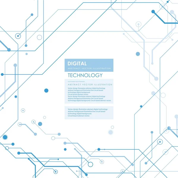 Circuit board   futuristic  technological processes  digital technology background  vector illustration