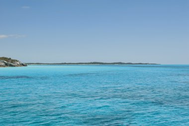 cat Island Bahamalar sakin suları