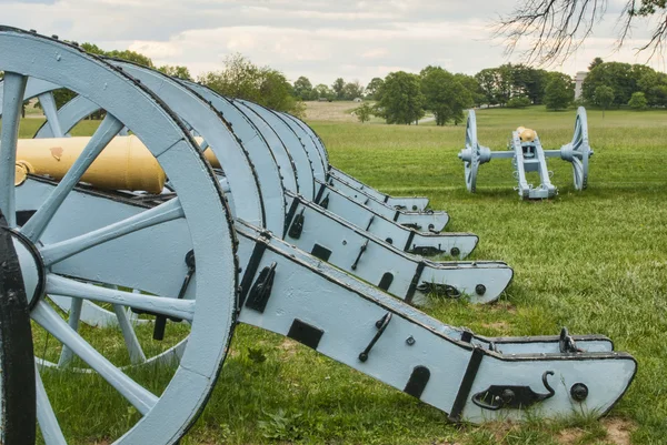 Cannoni da guerra rivoluzionaria — Foto Stock