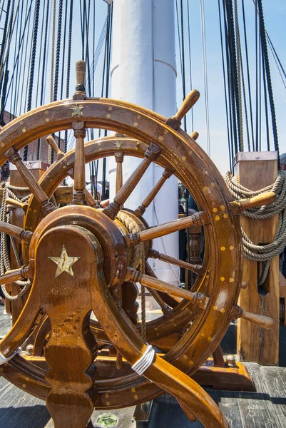 Helm of the USS Constitution — Stock Photo, Image