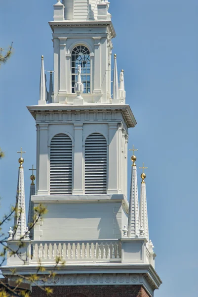 Boston Massachusetts eski Kuzey kilise — Stok fotoğraf