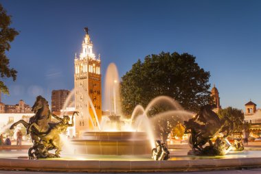 Kansas city missouri çeşme kulübü Plaza