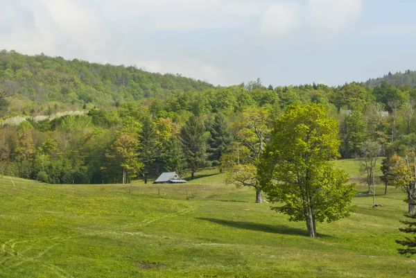 Secluded Vermont Farm — Stock Photo, Image