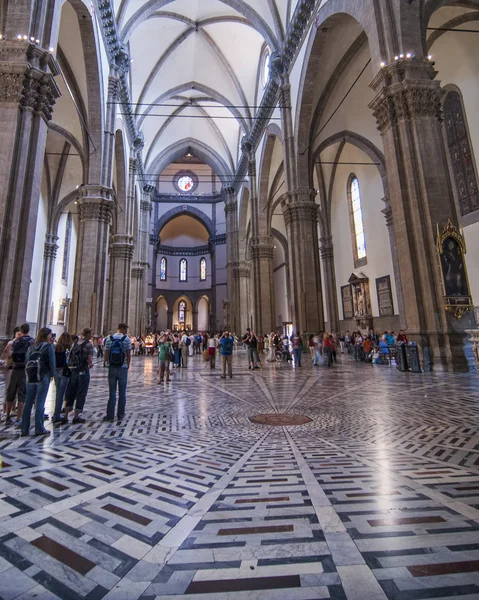 Wnętrze katedry we Florencji — Zdjęcie stockowe