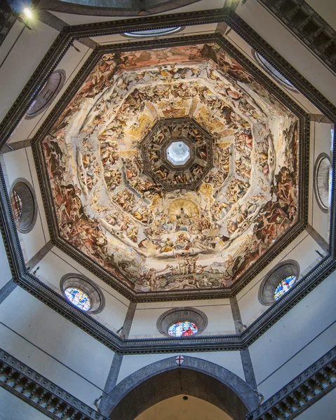 Brunelleschi Dome-ban, Firenzében a Dóm Jogdíjmentes Stock Képek