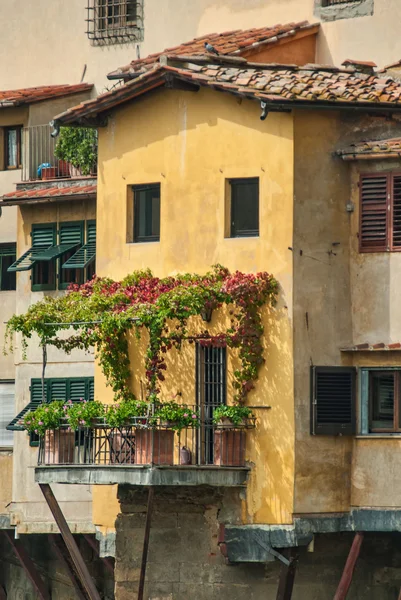 Residenz auf Ponte Vecchio in Florenz — Stockfoto