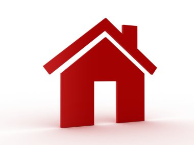 Tek ev modeli simgesi