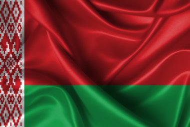 Beyaz Rusya'nın dalgalı bayrağı