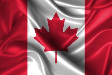 dalgalı Kanada bayrağı
