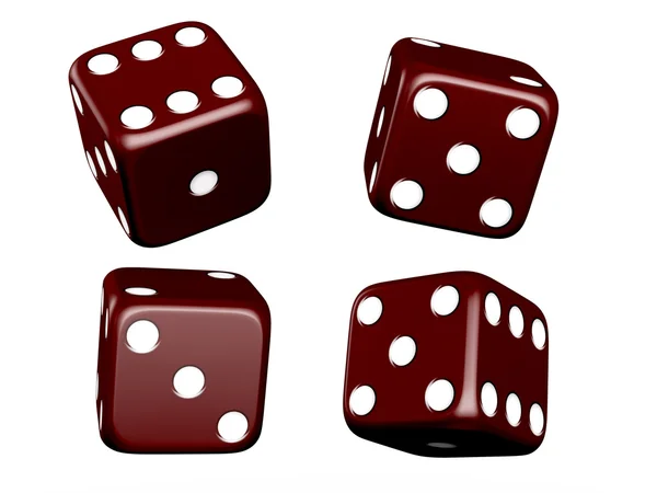 Dices scuro — Foto Stock