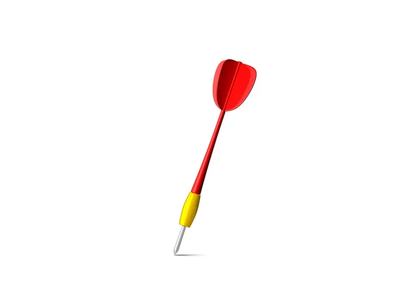 Freccia dardo rosso — Foto Stock