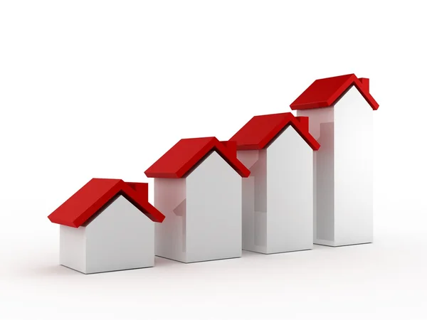 Growth in Real Estate — Stock Photo, Image