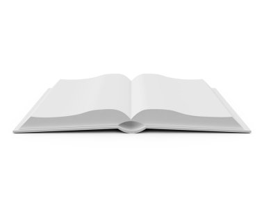 Açık boş kitap