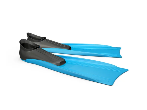 Blue Flippers — Stock Photo, Image