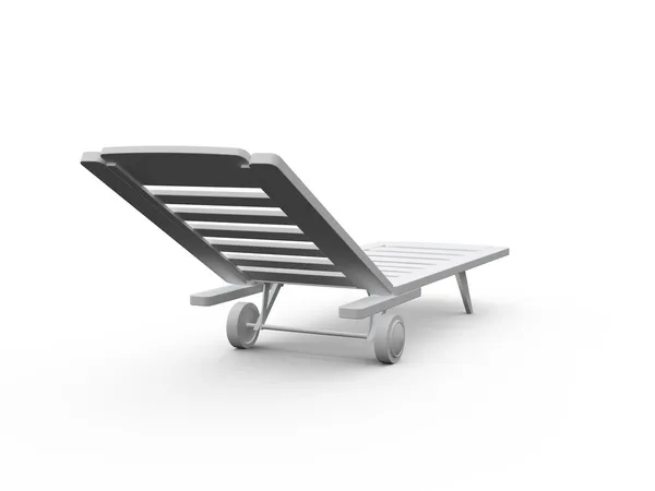 Plastic Sunbed — Stock Photo, Image