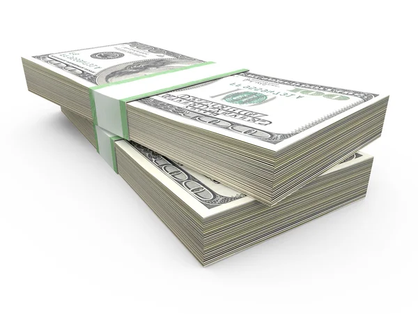 Stack of Dollar Bills — Stock Photo, Image