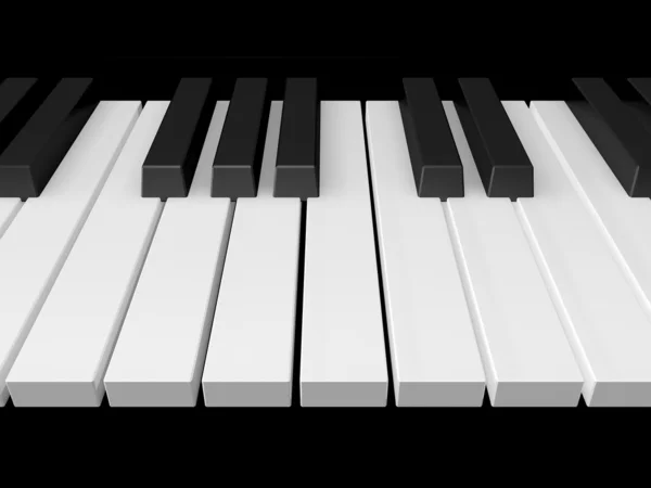 Tasti per pianoforte — Foto Stock