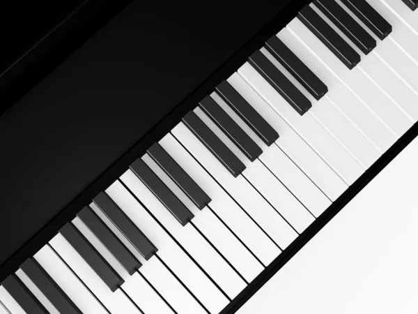 Teclas de piano —  Fotos de Stock