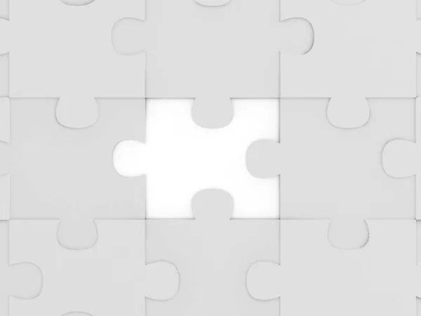 Missing Puzzle Piece — Stock Photo, Image