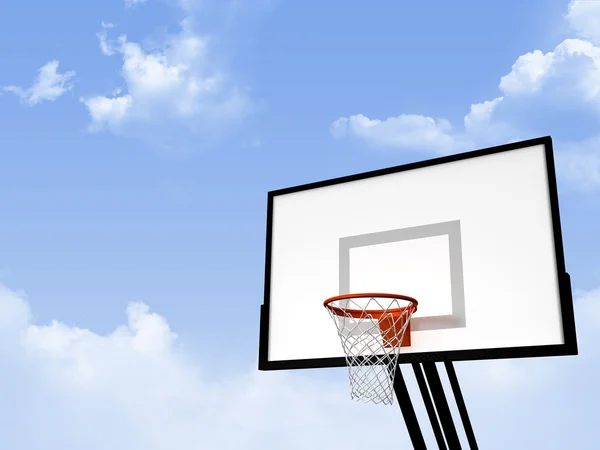 Kosz koszykówka — Zdjęcie stockowe