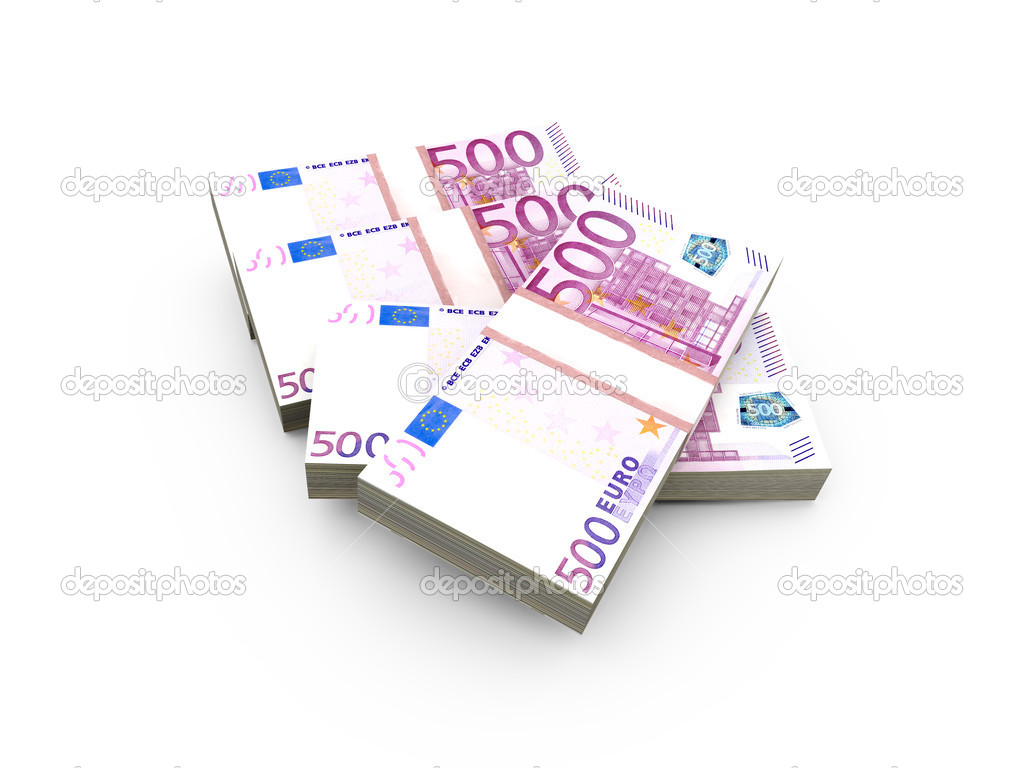 Stack of Euro Bills