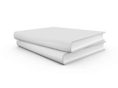 gerçekçi boş kitap kapağı