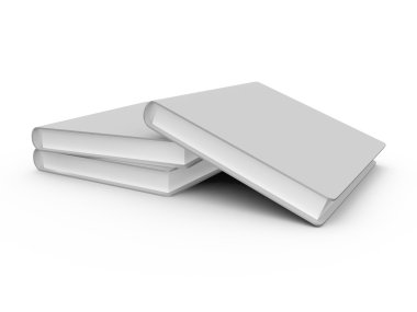 gerçekçi boş kitap kapağı