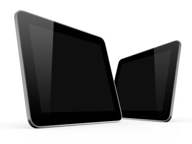 Two Realistic Tablet Computers