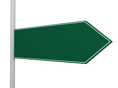 boş sağ ok yol levhası