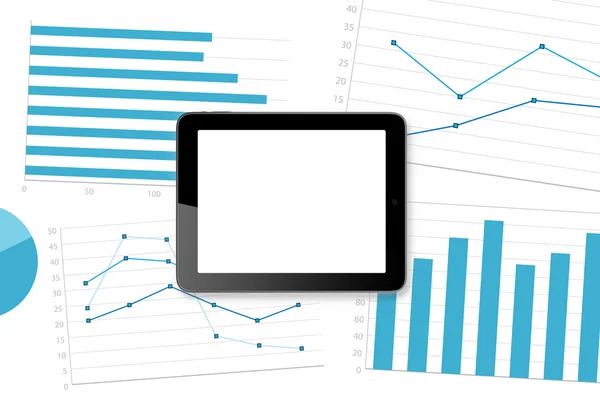 Analyze Statistical Data Concept — Stock Photo, Image