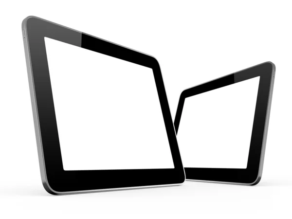 Computadora de tableta realista —  Fotos de Stock