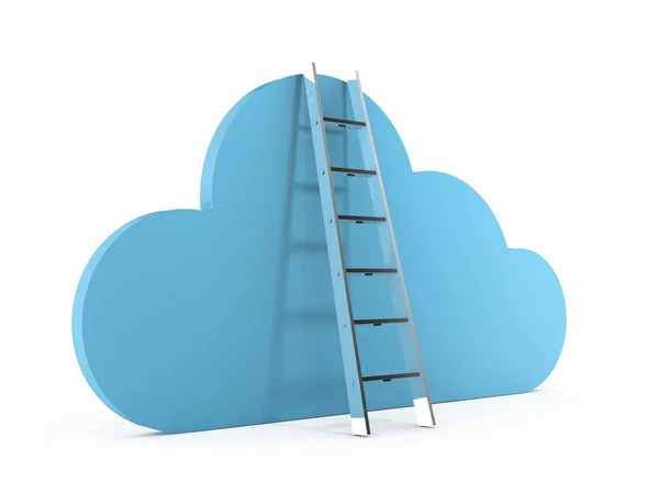 Tecnologia cloud — Foto Stock