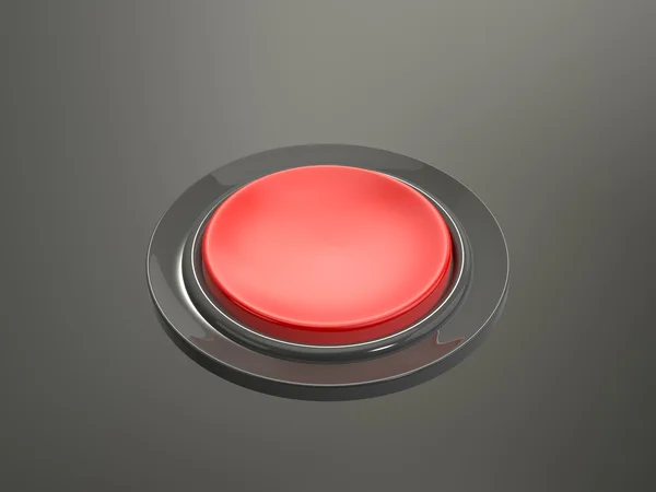 Red Pressed Button — Stock Photo, Image