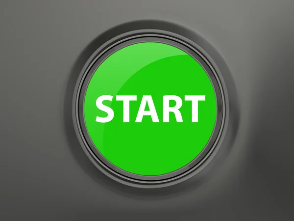 Tlačítko Start — Stock fotografie