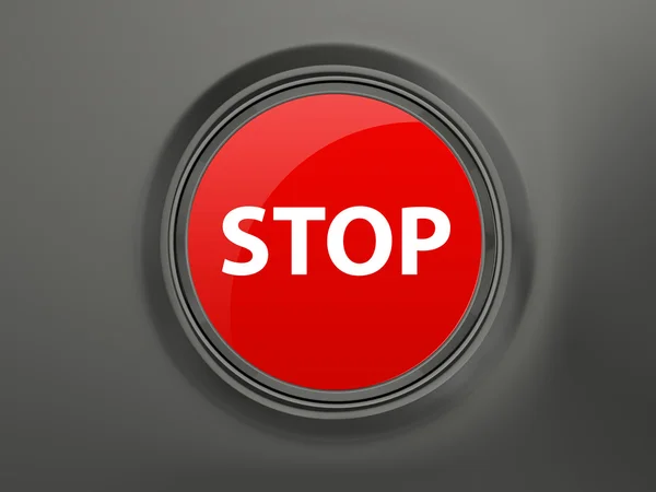 Stop Button — Stock Photo, Image