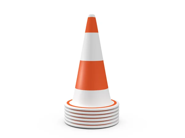 Circular Traffic Cones — Stock Photo, Image