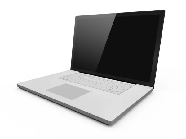 Blank Screen Laptop — Stock Photo, Image