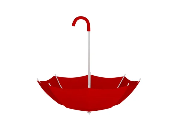 Reversed Red Umbrella — Stock Photo, Image