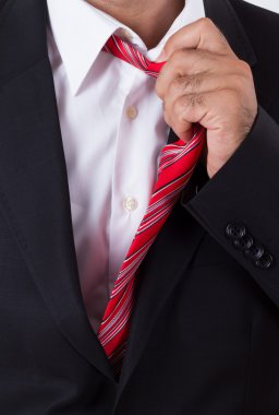 sıkılmış iş adamı