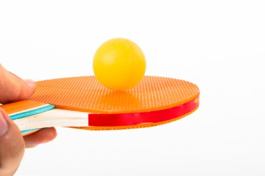 Masa Tenisi raket ve top