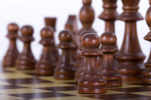 Chess Piece Standing Out — Stock Photo, Image