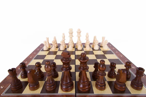Ensemble de pièces d'échecs — Photo