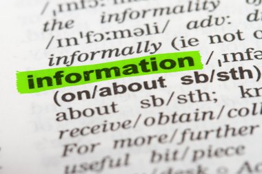 sözlüğe sözcük bilgileri