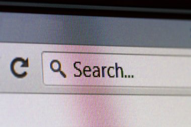 tarayıcınızın adres çubuğunda arama metni