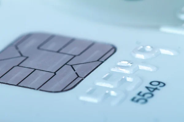 Credit Card, Chip — Stock Photo, Image